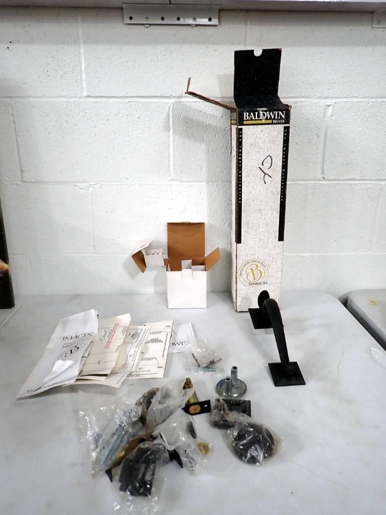 New Open Box Baldwin Door Lock with Handle (1 of 4)