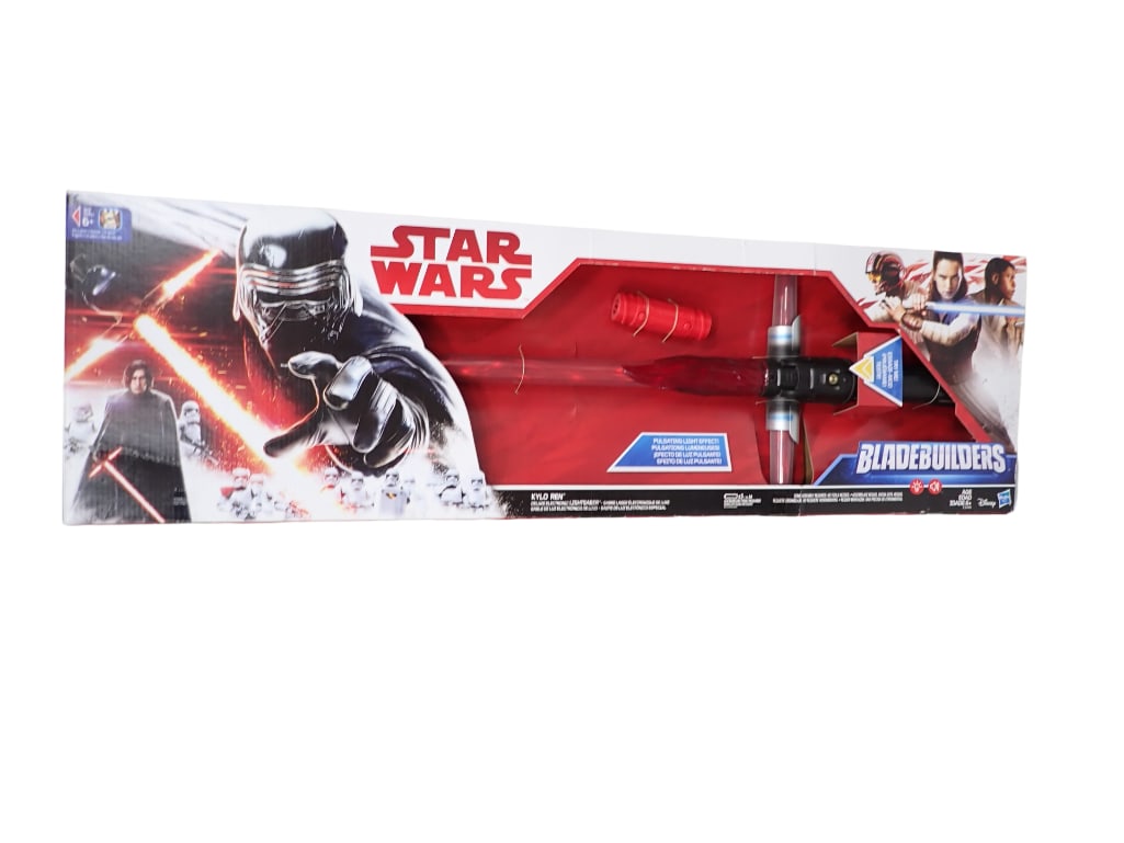 Star Wars Bladbuilders Kylo Ren Deluxe Electronic Lightsaber New in Box (1 of 5)