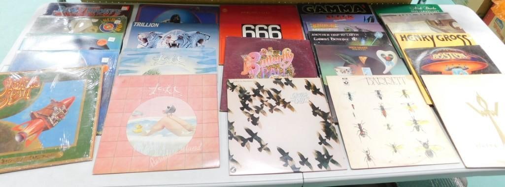 Vinyl Records including Boston, Billy Thorpe, Steeleye Span, Lake, Roger Glover, Trillion, etc (1 of 6)