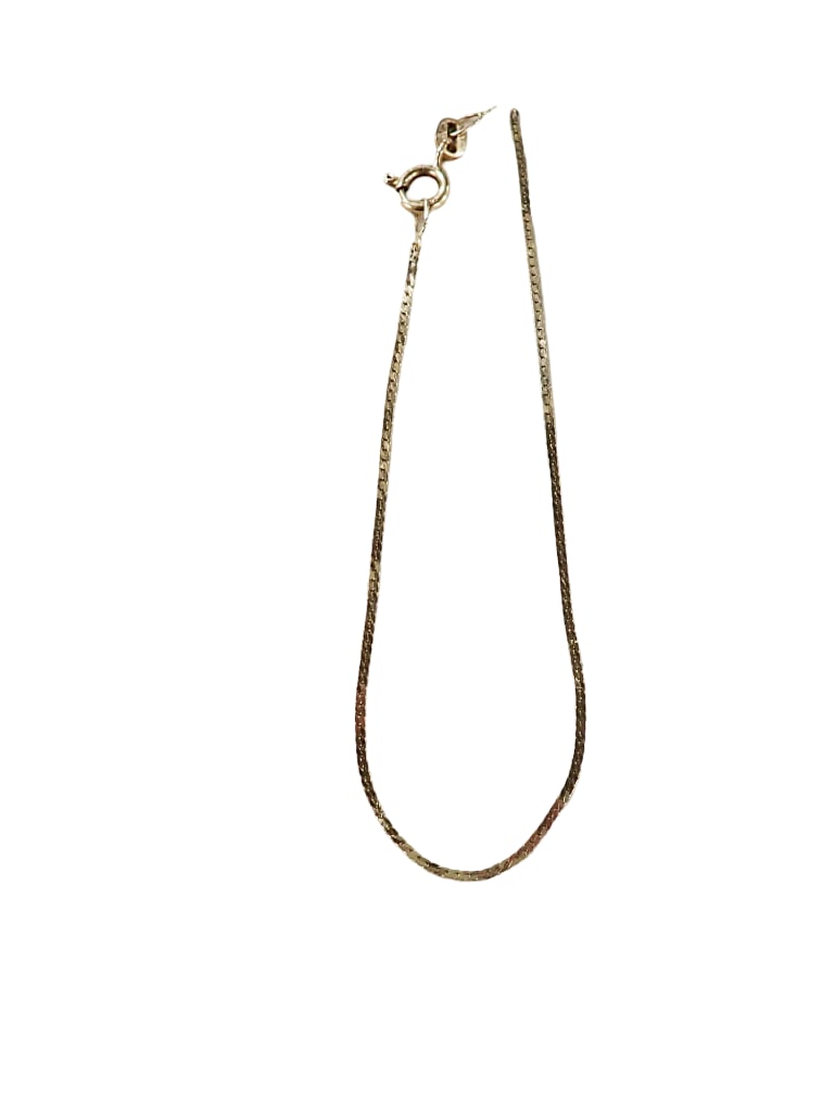 14K Gold 7" Chain Braceket (1 of 4)