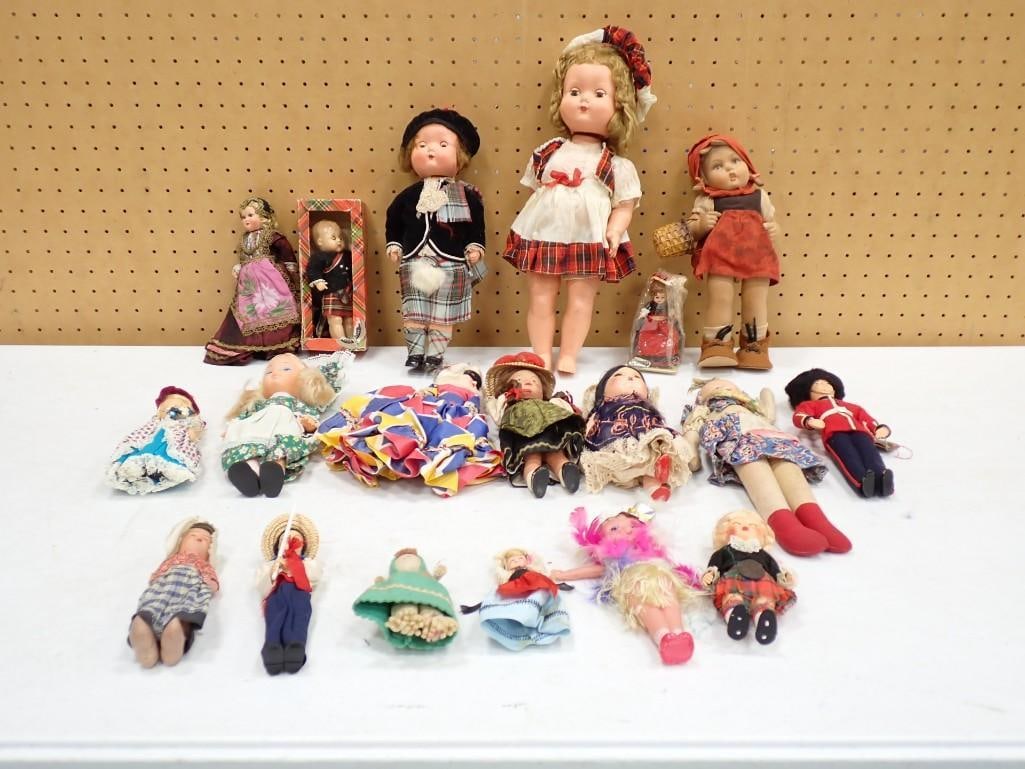 Lot of assorted World Dolls including German (1 of 9)