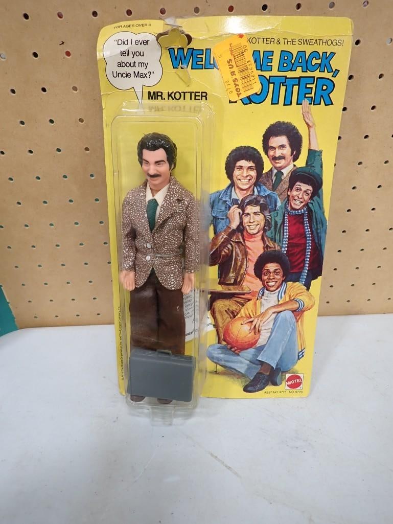 Vtg 1970s Welcome Back Kotter Mr. Kotter 9" Figure Mattel NOS New Old Stock: Vintage 1970s Welcome Back Kotter Mr Kotter 9" Figure Mattel NOS New Old Stock All pictures are considered part of the description and should be examined carefully by bidders.Live Auctioneers is now o
