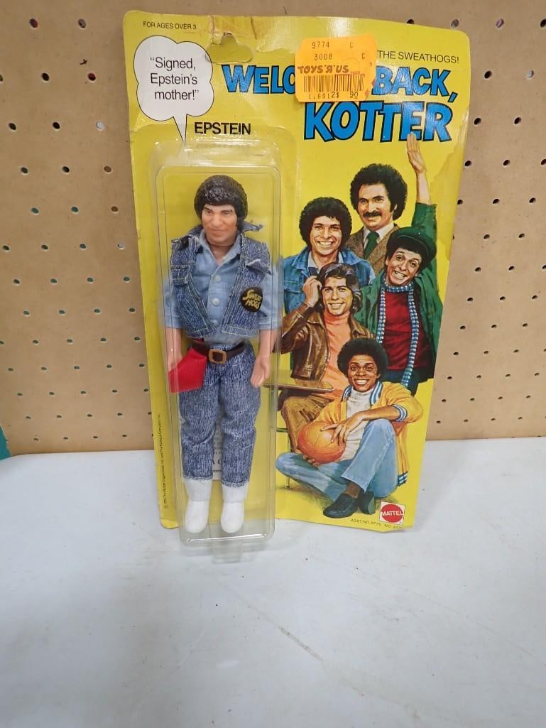 Vtg 1970s Welcome Back Kotter Epstein 9" Figure Mattel NOS New Old Stock (1 of 2)