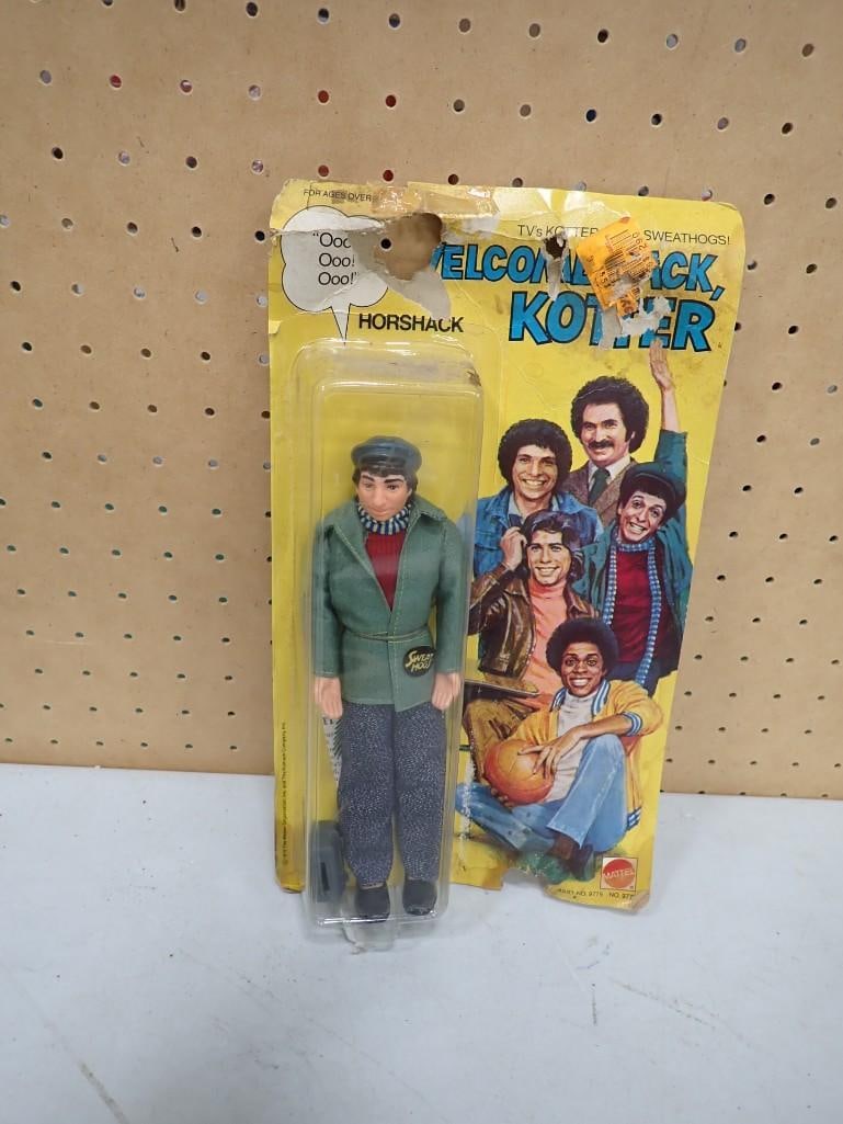 Vtg 1970s Welcome Back Kotter Horshack 9" Figure Mattel in Original Package (1 of 2)