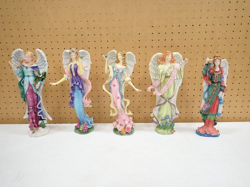 Set of 5 Lenox Angel of Glory Figurines (1 of 11)