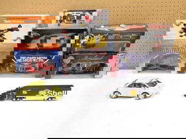 Toy Car / Truck /etc. Lot including Harley Davidson Die-Cast Metal Airplane Bank, Hot Wheels BBurago (1 of 12)