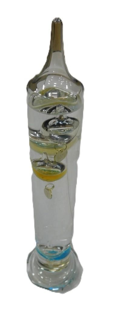 Galileo Glass Thermometer - roughly 13" tall (1 of 3)
