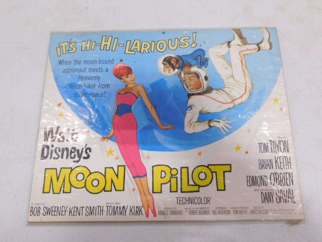 Vintage Walt Disney's Moon Pilot Wall Hanging: Vintage Walt Disney's Moon Pilot Wall Hanging All pictures are considered part of the description and should be examined carefully by bidders. Live Auctioneers is now offering Live Shipping throug
