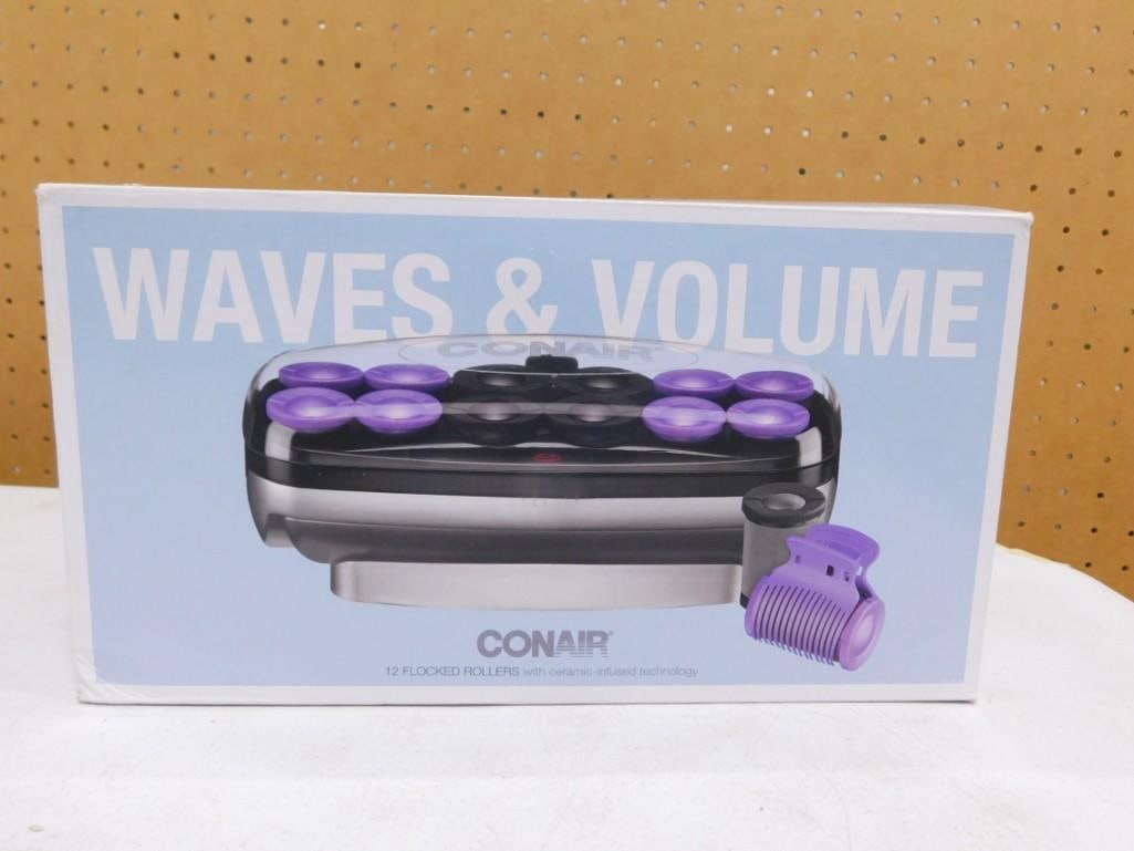 New in package Conair Waves & Volume 12 Flocked Rollers (1 of 3)