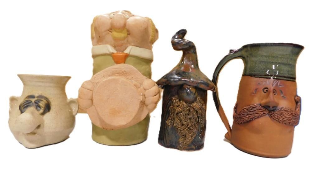Quirky Pottery/Stoneware including Peter Petrie's Eggstradordinary Egg Separator, Clement Clay Works (1 of 7)