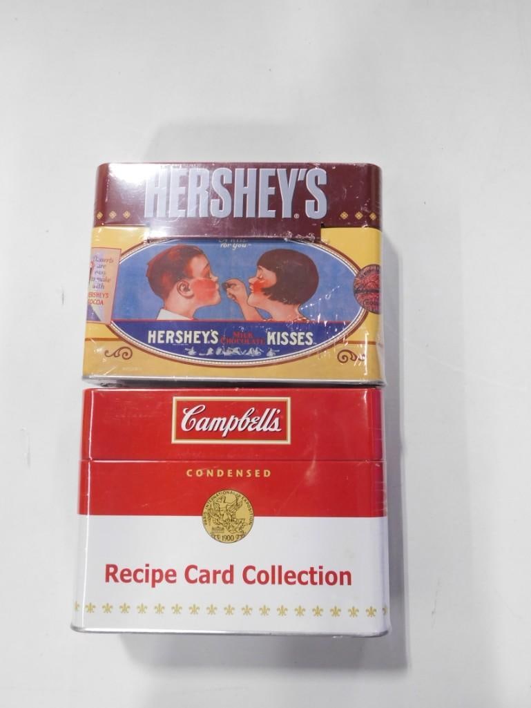 Hershey's and Campbell's Soup Recipe Card Collections - Both New and Sealed (1 of 4)