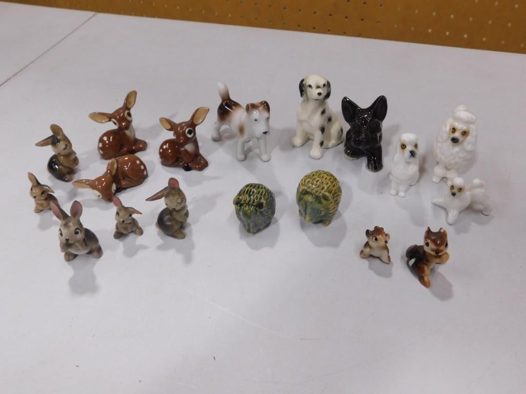 Small Vintage Animal Figurines including Deer, Bunnies, Dogs, Hagen Renaker etc (1 of 4)