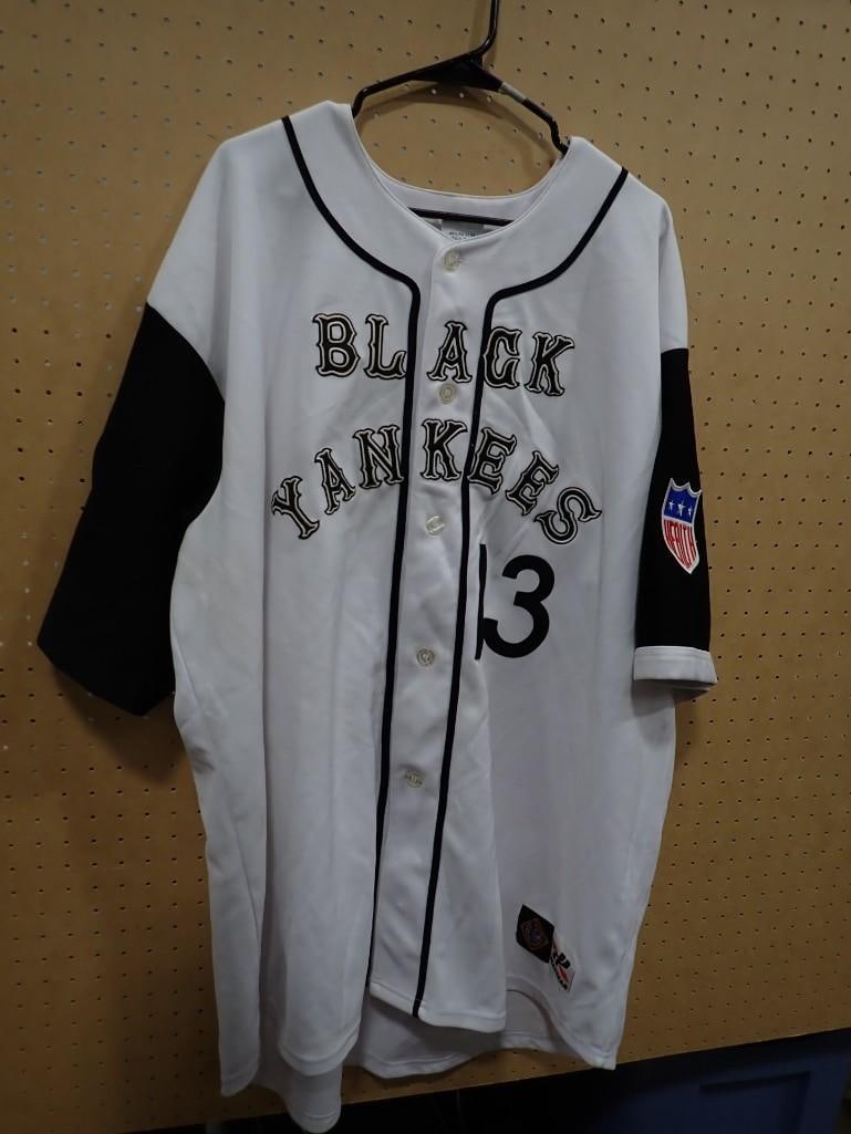 Black Yankees Negro League Baseball #13 Jersey Size XXXL Headgear Brand: Black Yankees Negro League Baseball #13 Jersey Size XXXL Headgear Brand ?