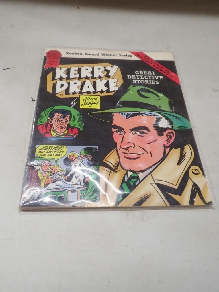 Kerry Drake Comic Book Great Detective Stories Book No 1: Kerry Drake Comic Book Great Detective Stories Book No 1 All pictures are considered part of the description and should be examined carefully by bidders. Live Auctioneers is now offering Live Shipping