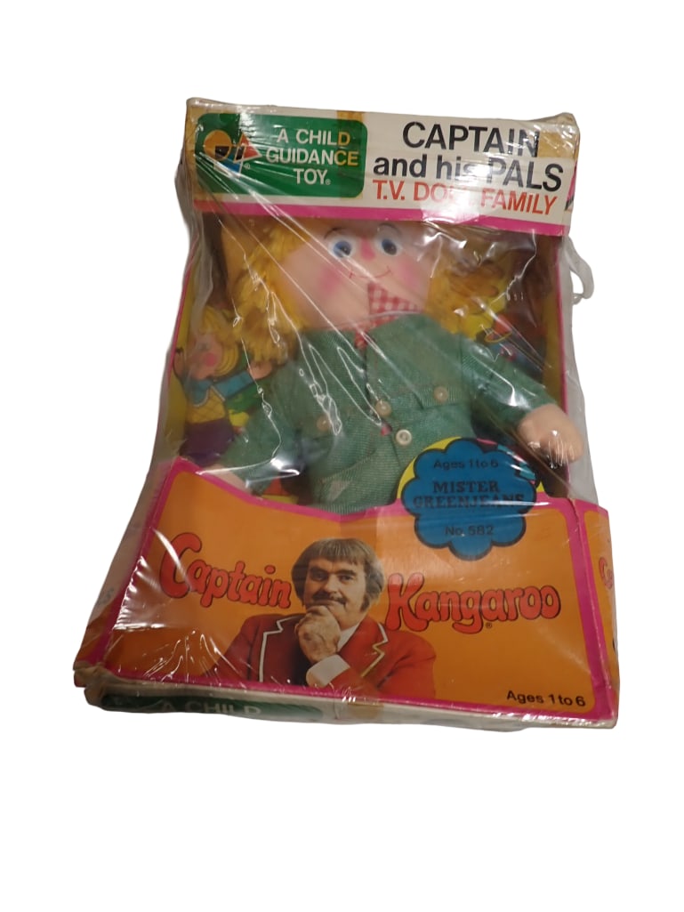 Vintage Captain and His Pals Toy Playset Captain Kangaroo NOS New Old Stock: Vintage Captain and His Pals Toy Playset Captain Kangaroo NOS New Old Stock All pictures are considered part of the description and should be examined carefully by bidders. Live Auctioneers is now off