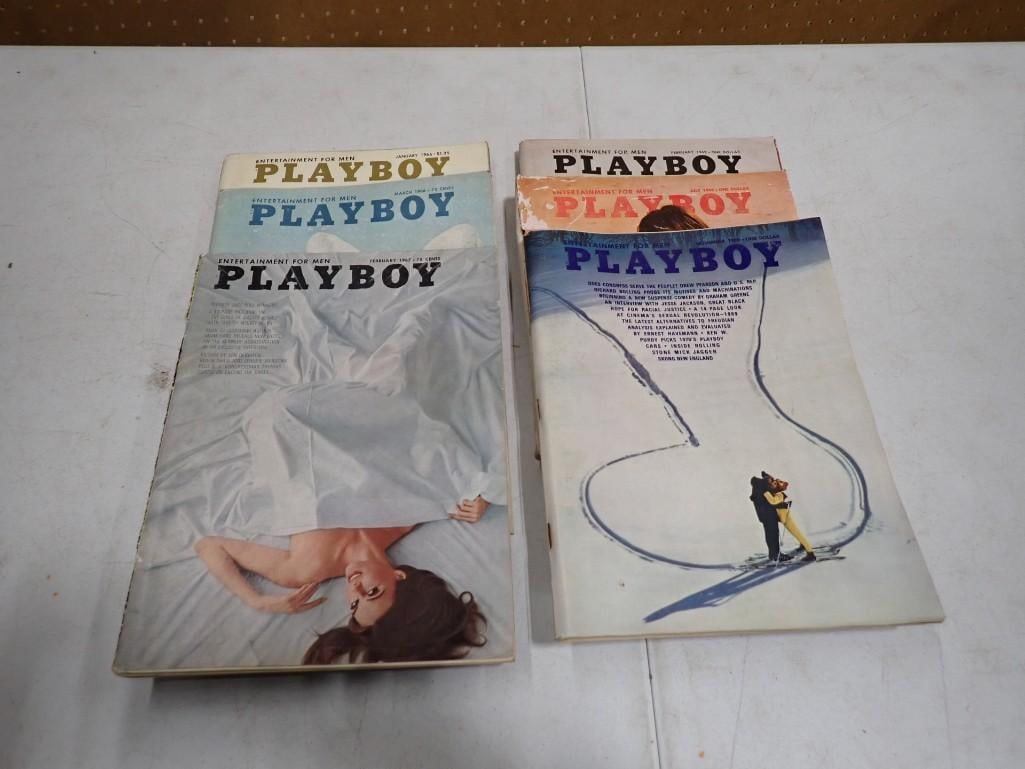 Lot of 1960's Playboy Magazines (1 of 3)