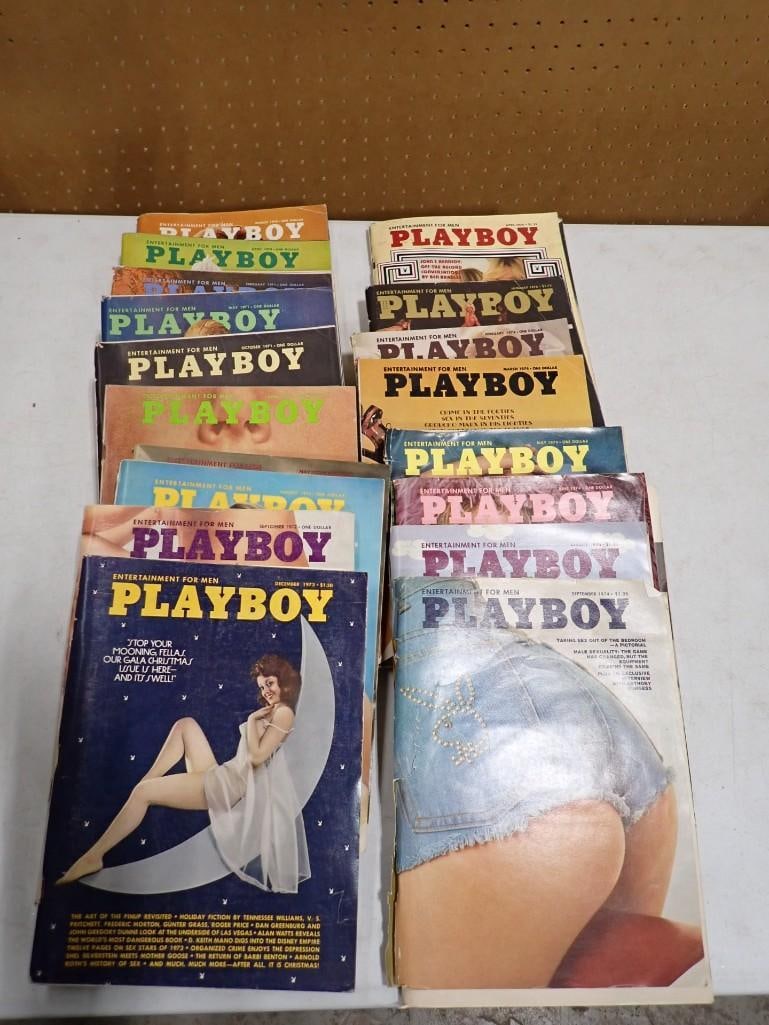 Lot of 1970's Playboy Magazines (1 of 9)