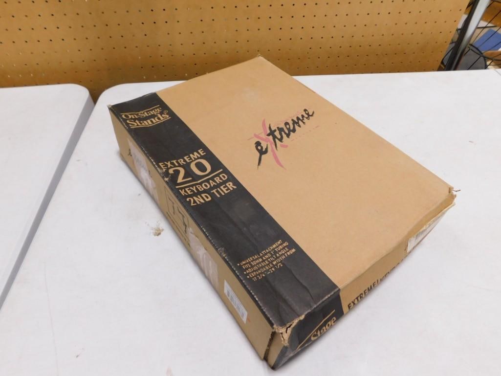 On-Stage Stands Extreme 20 Keyboard 2nd Tier with box (1 of 3)