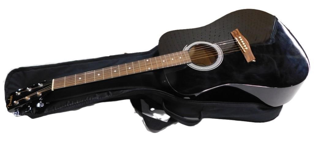 Fender FA-100 Acoustic Guitar with Case (1 of 7)