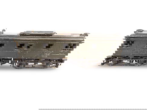 Cast Iron Steeple Cab Electric Model Train Engine With Model Chain ...