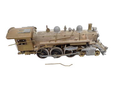 Brass Steam Engine 460 Wheel Configuration Broken and Missing Pieces Unknown Maker