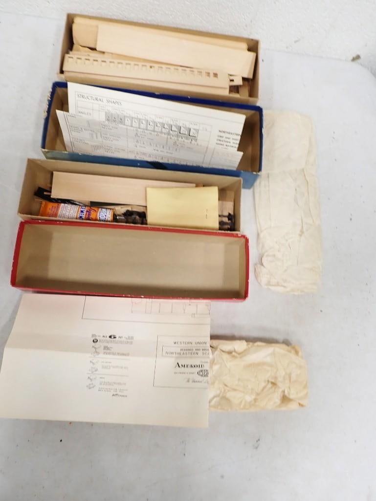 2 Ambroid Freight Car Kits HO Scale (1 of 8)
