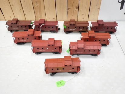 Lot of 9 Lionel Cabooses Train Cars All No 60017 . Overall nice condition. 6"x4"x3": Lot of 9 Lionel Cabooses Train Cars All No 60017 . Overall nice condition. 6"x4"x3" each. O Gauge All pictures are considered part of the description and should be