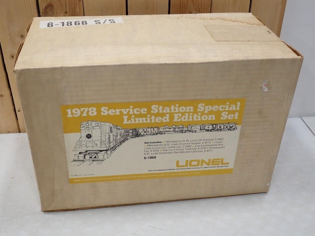 Factory Sealed 1978 Lionel Service Station Special Limited Edition Train Set Factory Sealed Item 6-1 (1 of 4)