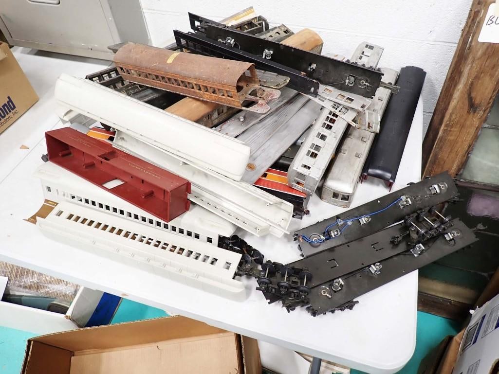 Large Lot of Model Train Passenger Car Shells.  Various Makers. (1 of 8)
