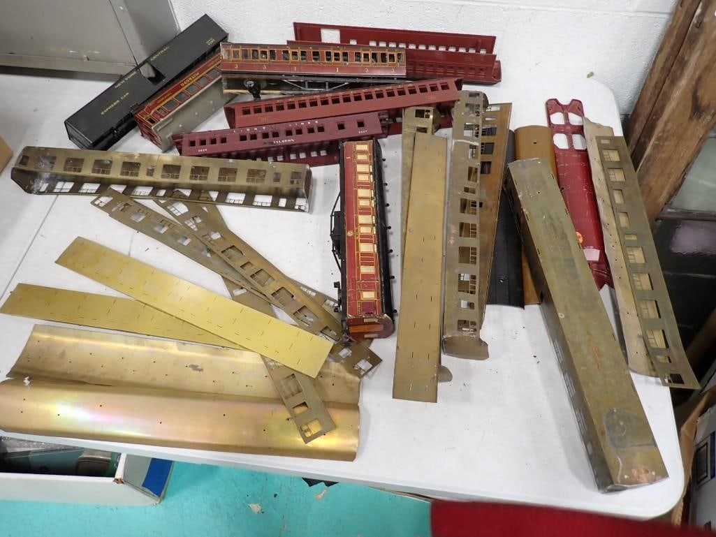Various Model Train Passenger Car Shells, Parts, and Pieces (1 of 8)