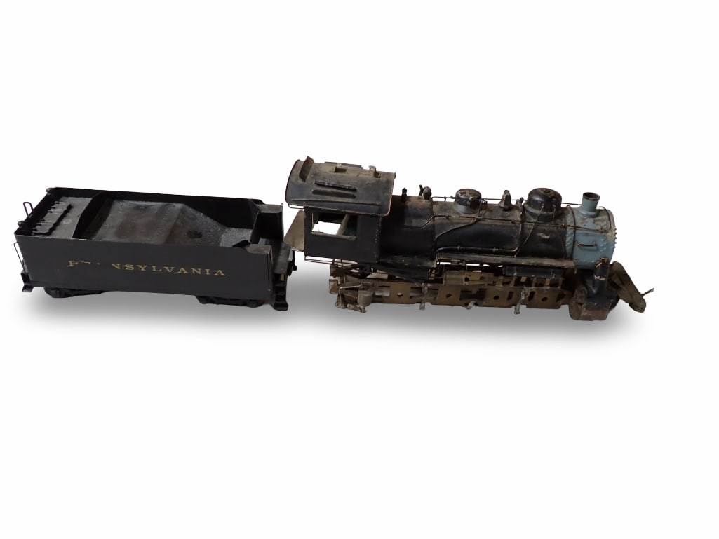 Steam Engine Shell and Frame Only with Tender (1 of 12)