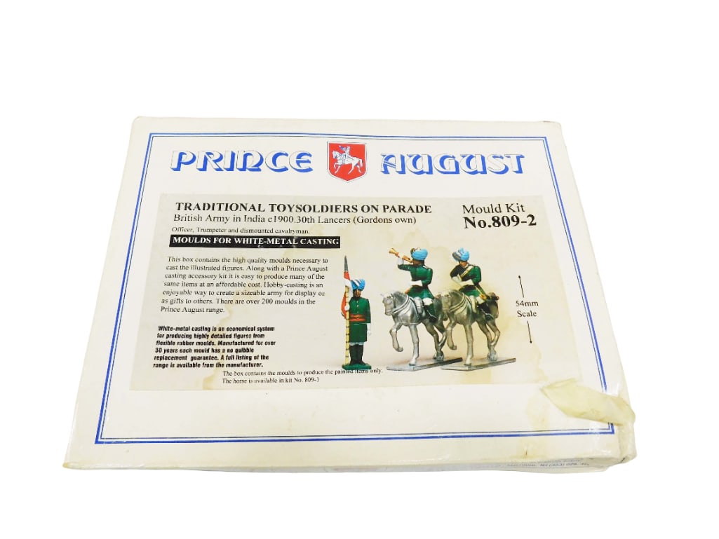 Prince August Casting Kit Traditional Toy Soldiers on parade - new in box: Prince August Casting Kit Traditional Toy Soldiers on parade - new in box All pictures are considered part of the description and should be examined carefully by bidders. Live Auctioneers is now offer