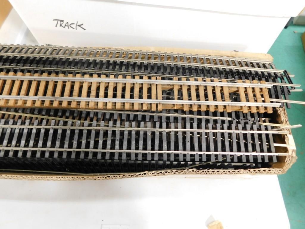 Very large box of 2 rail O Gauge Straight Track - largest pieces are roughly 37" (1 of 7)