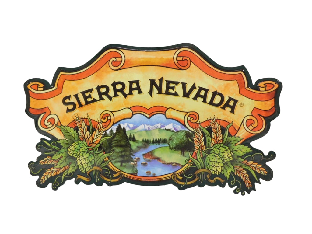 Sierra Nevada Metal Bar Sign 18"x11" (1 of 3)