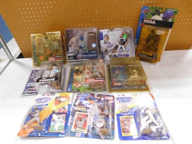 Baseball Figures incl Starting Lineup, etc. Includes Sammy Sosa, Jim Thome, Tom Seaver,
