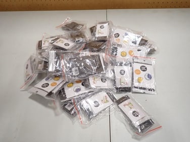 Large Lot of Costume Jewelry Pins incl Enamel Pins and Novelty Pins