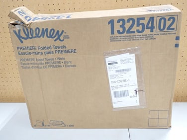 Case of Kleenex Premiere Folded Paper Towels