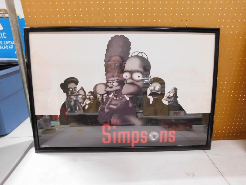 The Simpson's Framed Poster Soprano's Parody - 24x36" (1 of 5)