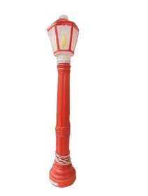 Christmas Blow Mold Lantern Light