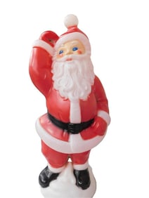 Vintage Empire Santa Claus Blow Mold - Roughly 38" Tall