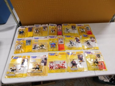 Lot of 1990's new in package Starting Lineup Hockey Figurines