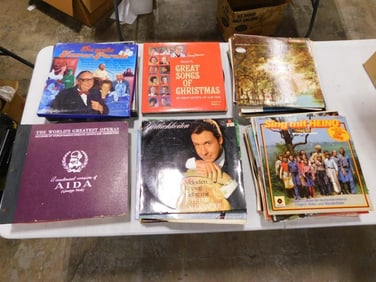 Vinyl Record Albums including Humor, Christmas, German, Operas, etc.