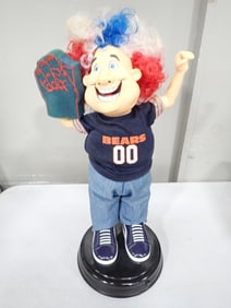 Vintage Gemmy Chicago Bears Figurine