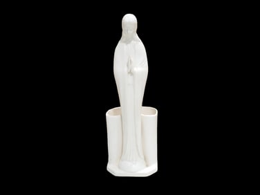 Vintage Napcoware R5580 White Porcelain Madonna Holy Mother Planter
