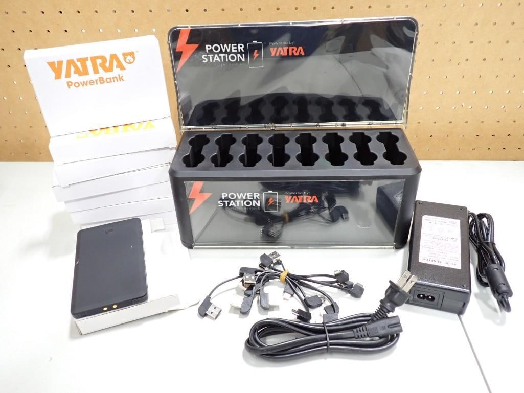 Yatra Power Banks and Power Station: Yatra Power Banks and Power Station . Includes everything that you see in the pictures. Appears to be unused. All pictures are considered part of the description and should be examined carefully