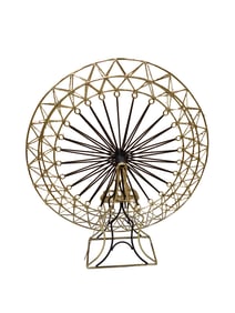 Metal Ferris Wheel Sculpture