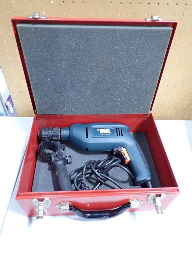 Black & Decker 5 Amp 0-3000 VSR Drill with box (1 of 5)