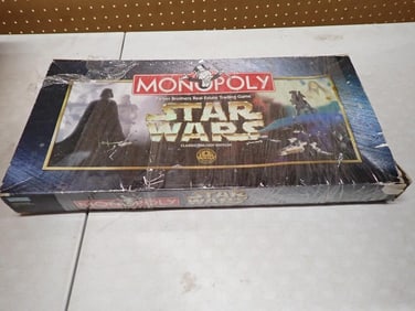 Star Wars Monopoly Game Trilogy Edition