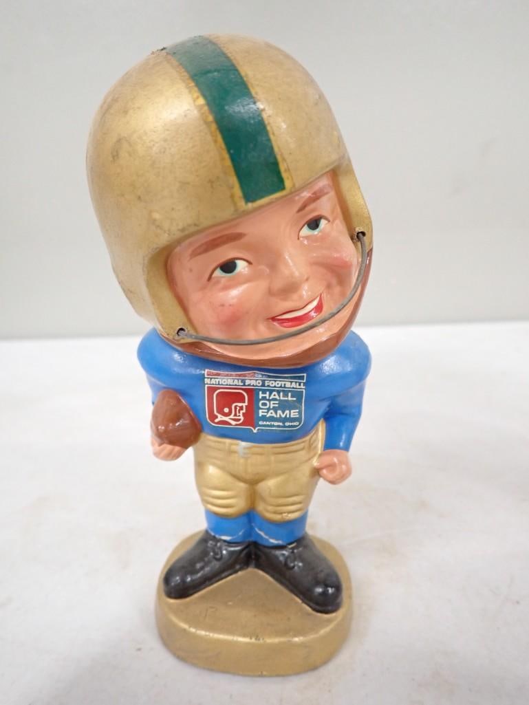 Vtg 1960s National Football Hall of Fame Real Face Bobblehead or Nodder (1 of 6)