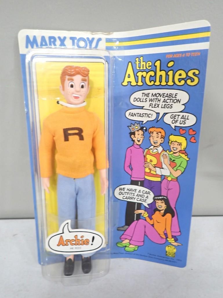 Vintage Marx Toys The Archies Archie Doll NOS New Old Stock: Vintage Marx Toys The Archies Archie Doll NOS New Old Stock . Package has a bend in the card. All pictures are considered part of the description and should be examined carefully by bidders. Liv